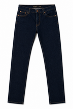 AZTECA INCEPTUM Signature Dark Blue Slim Fit Denim Jeans