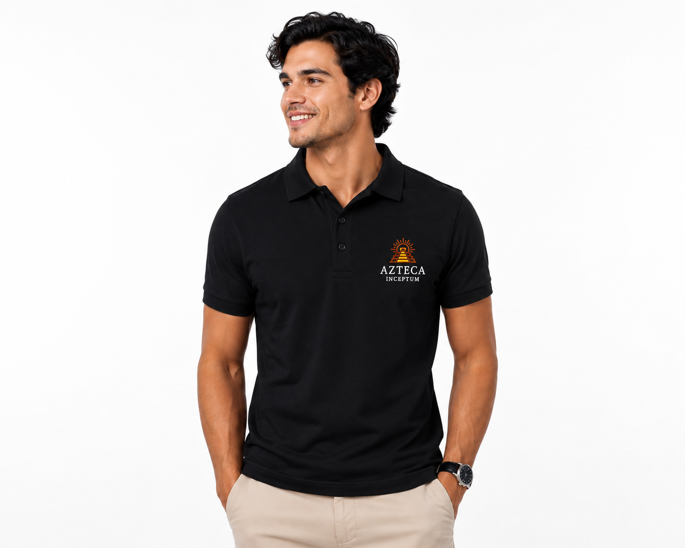 AZTECA INCEPTUM Signature Performance Polo Shirt