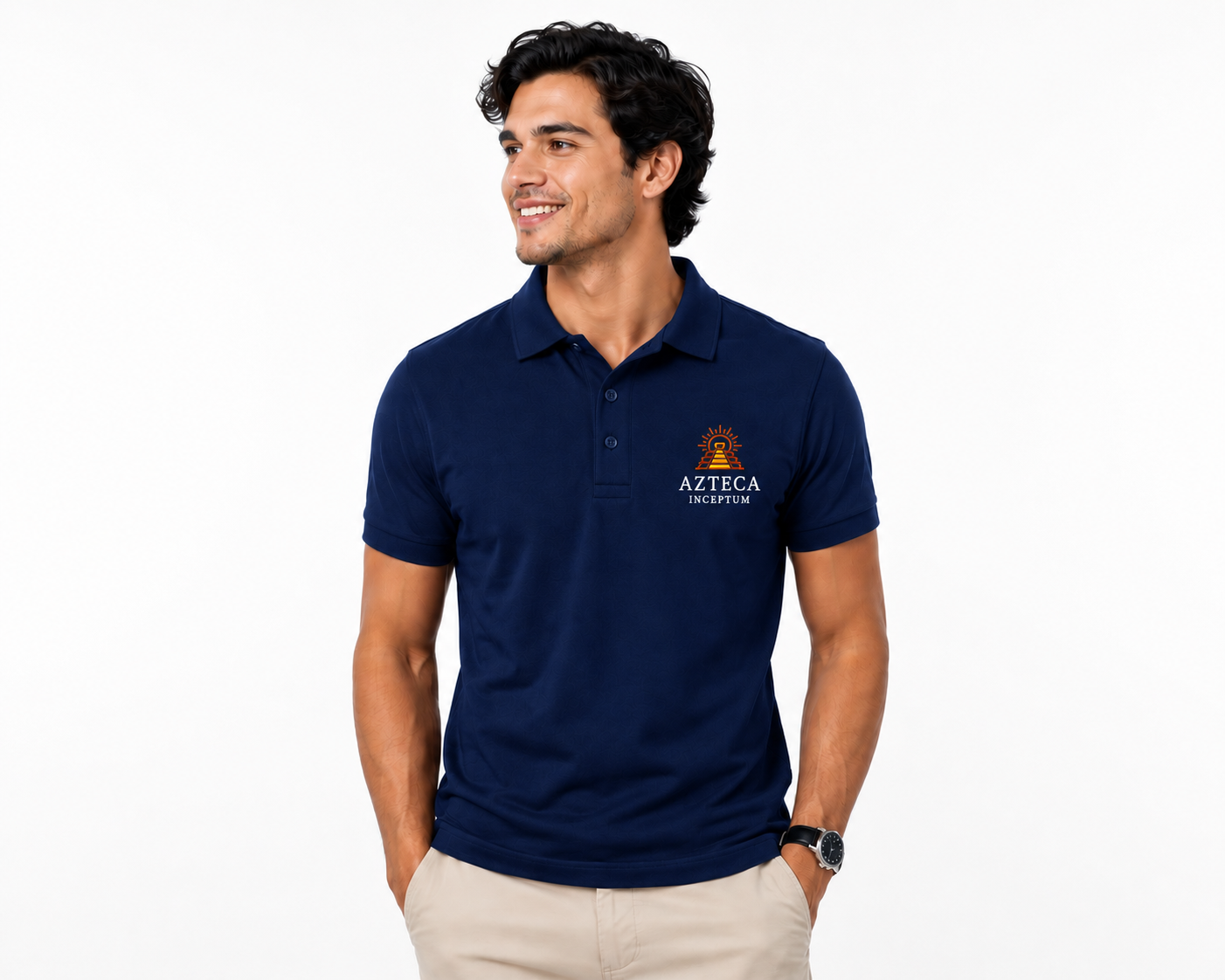AZTECA INCEPTUM Signature Performance Polo Shirt