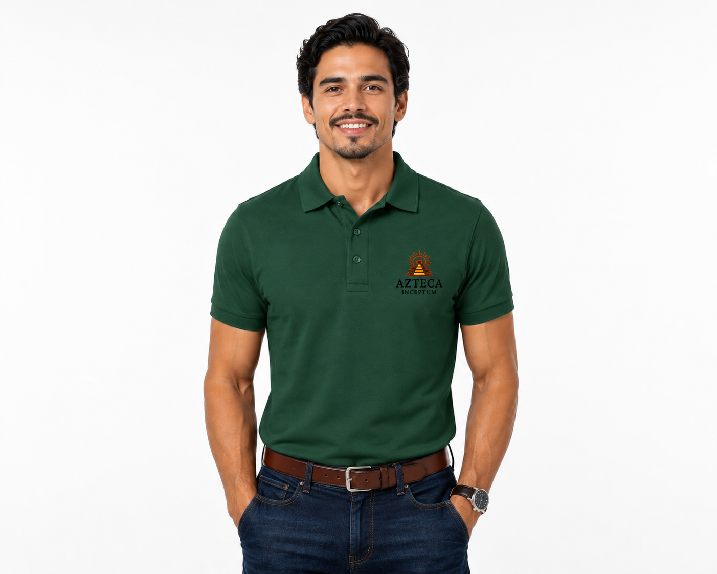 AZTECA INCEPTUM Signature Performance Polo Shirt