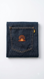 AZTECA INCEPTUM Signature Dark Blue Slim Fit Denim Jeans