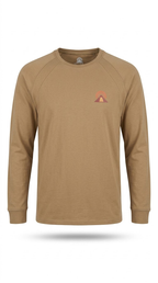AZTECA INCEPTUM Signature Cotton Blend Long Sleeve T-Shirt