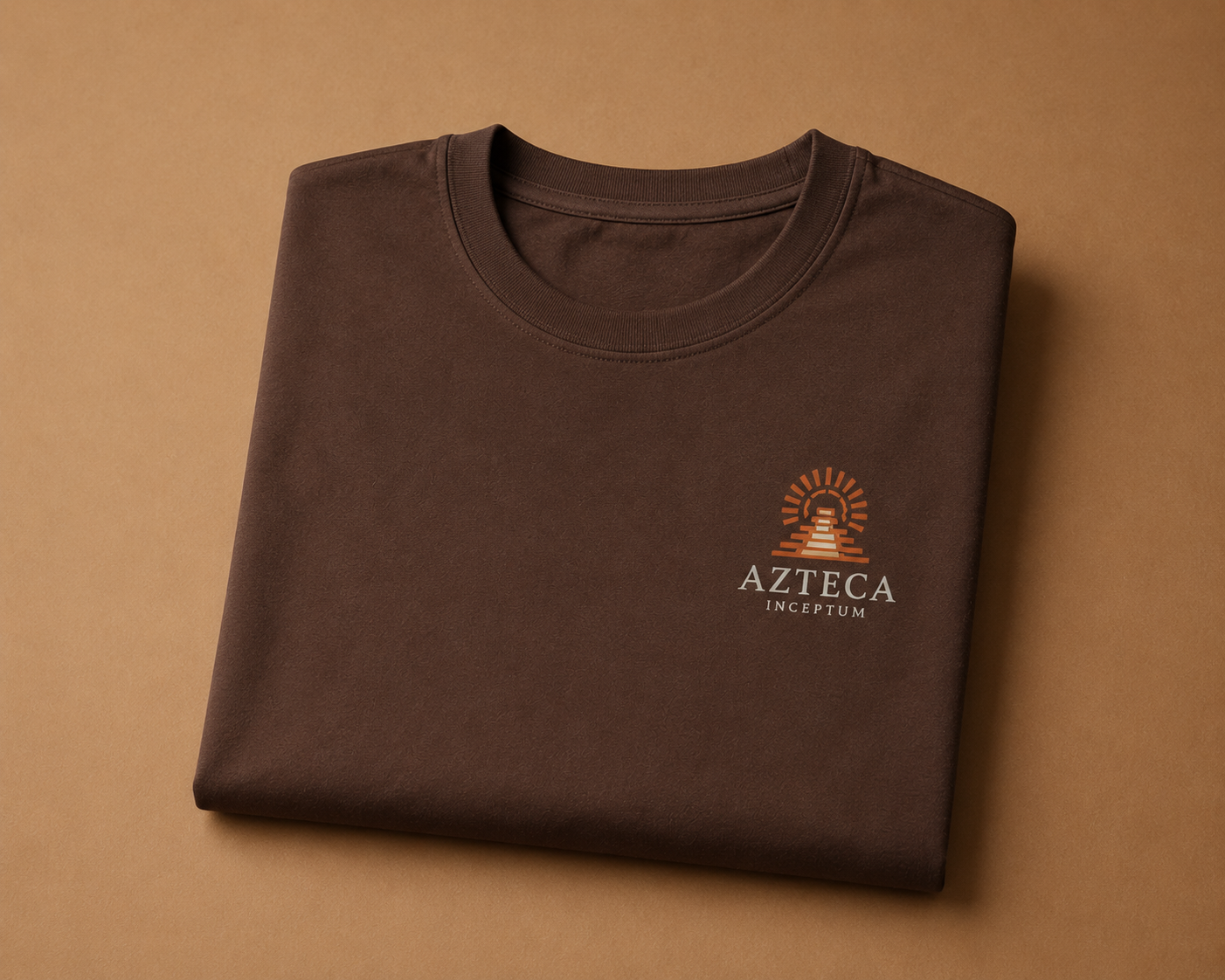 AZTECA INCEPTUM Signature Cotton Blend Long Sleeve T-Shirt