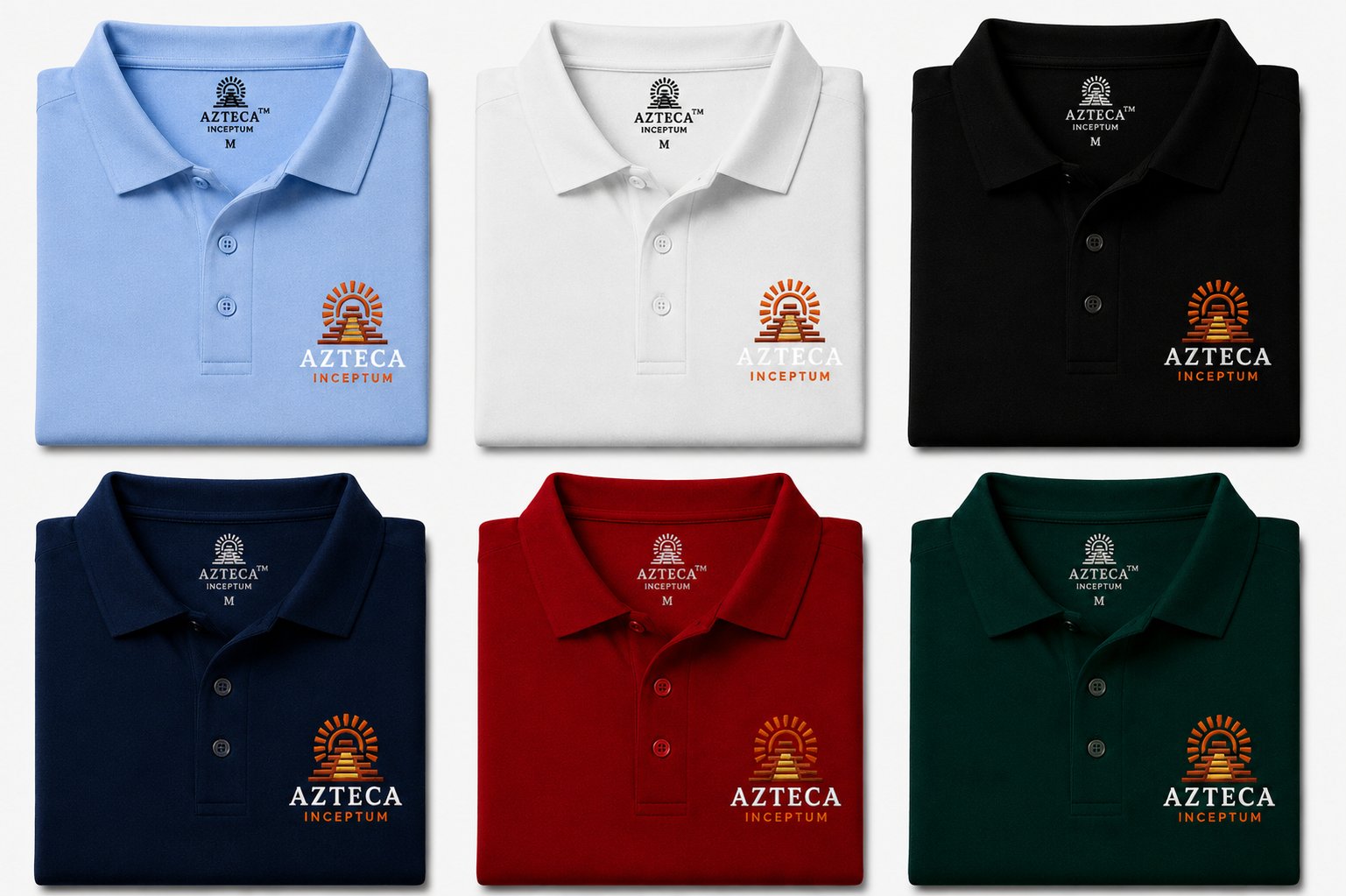 AZTECA INCEPTUM Signature Performance Polo Shirt