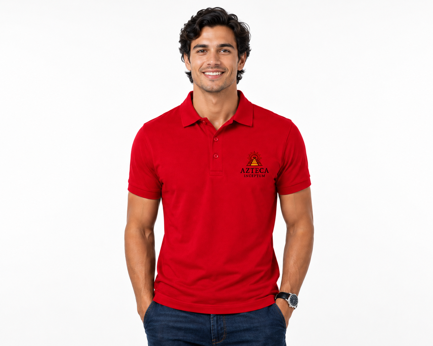 AZTECA INCEPTUM Signature Performance Polo Shirt