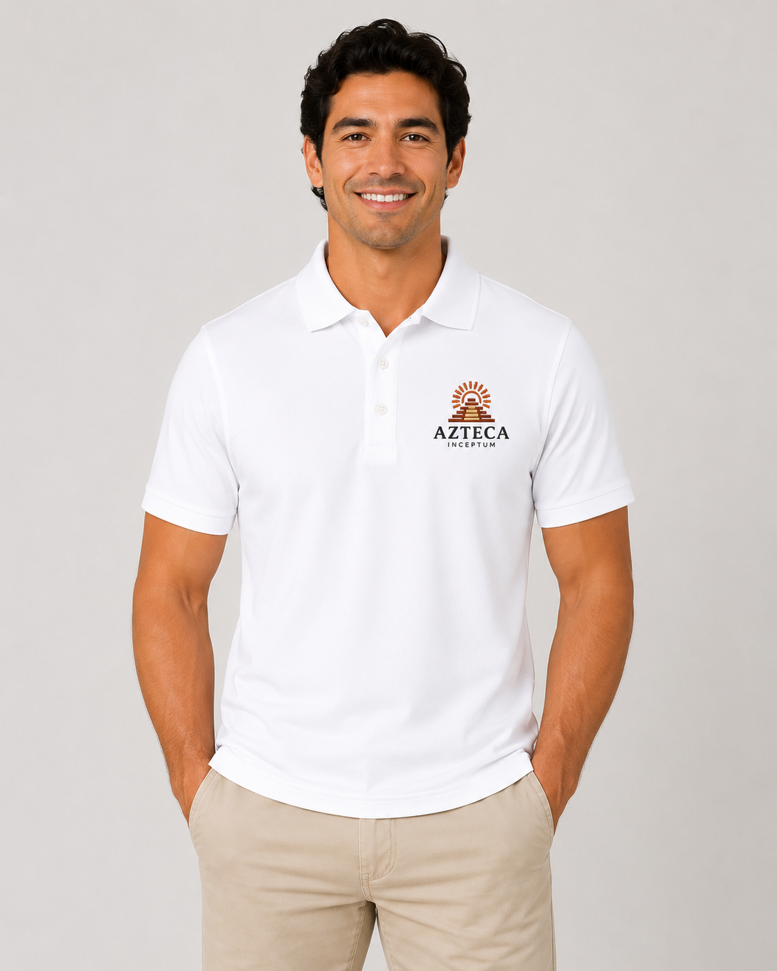 AZTECA INCEPTUM Signature Performance Polo Shirt